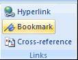 Microsoft Word Bookmarks 1