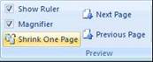 Microsoft Word Shrink To One Page