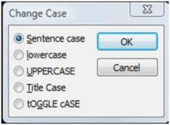 PowerPoint 2003 Tip Change Case 3